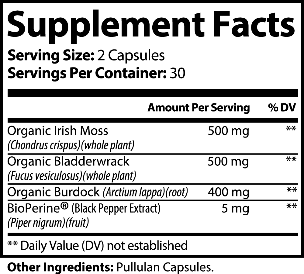 Sea Moss Capsule