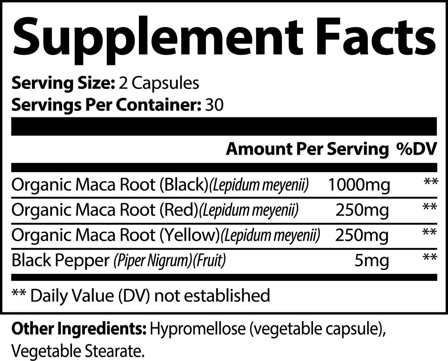 gélules de maca plus